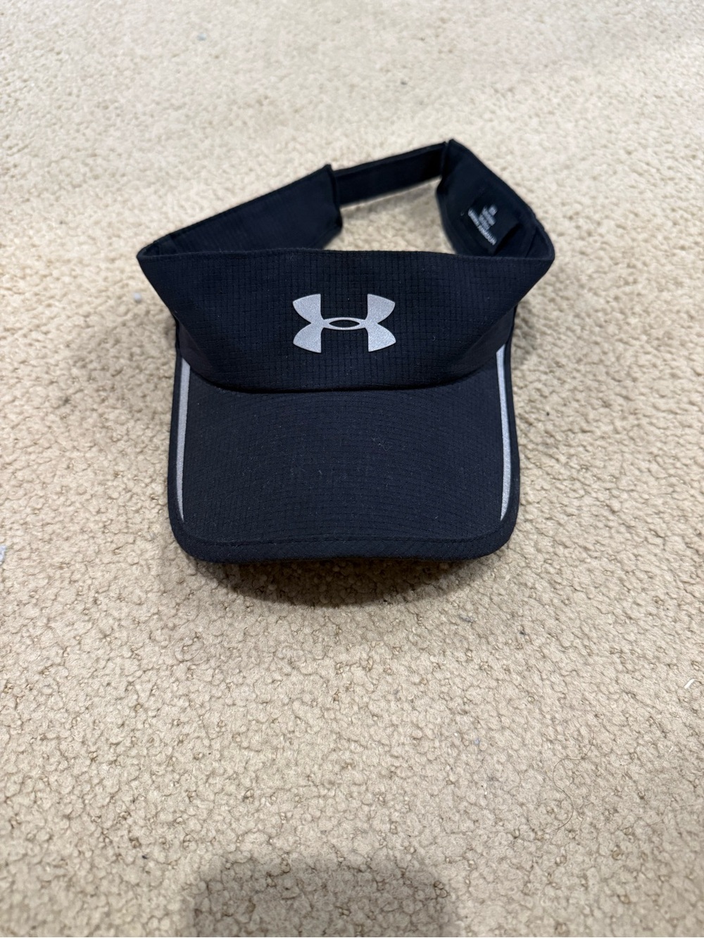 Unisex navy underarmour gold/tennis visor